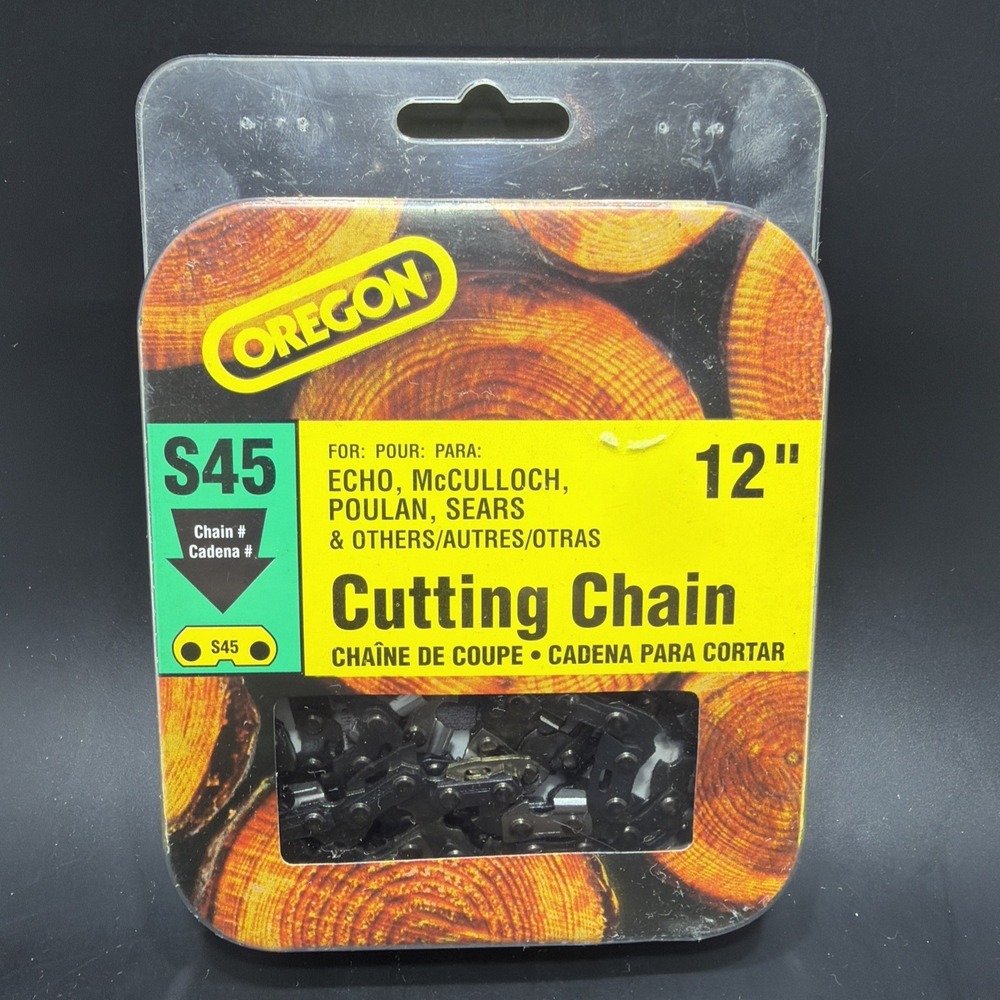 Oregon 12" Chain Saw Cutting Chain S45 Echo McCulloch Poulan Sears 036577000426